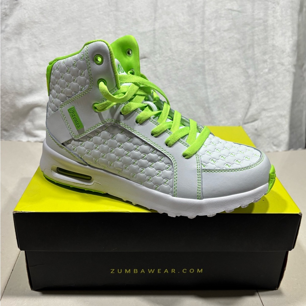 Zumba Fitness Lime Green Air Boss Sneakers